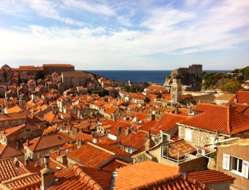 Rooftops of Dubrovnik, Croatia