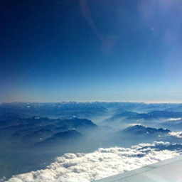 The Julian Alps on the way to Ljubljana/
		    