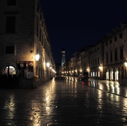 The main road before dawn... beautiful/
		    