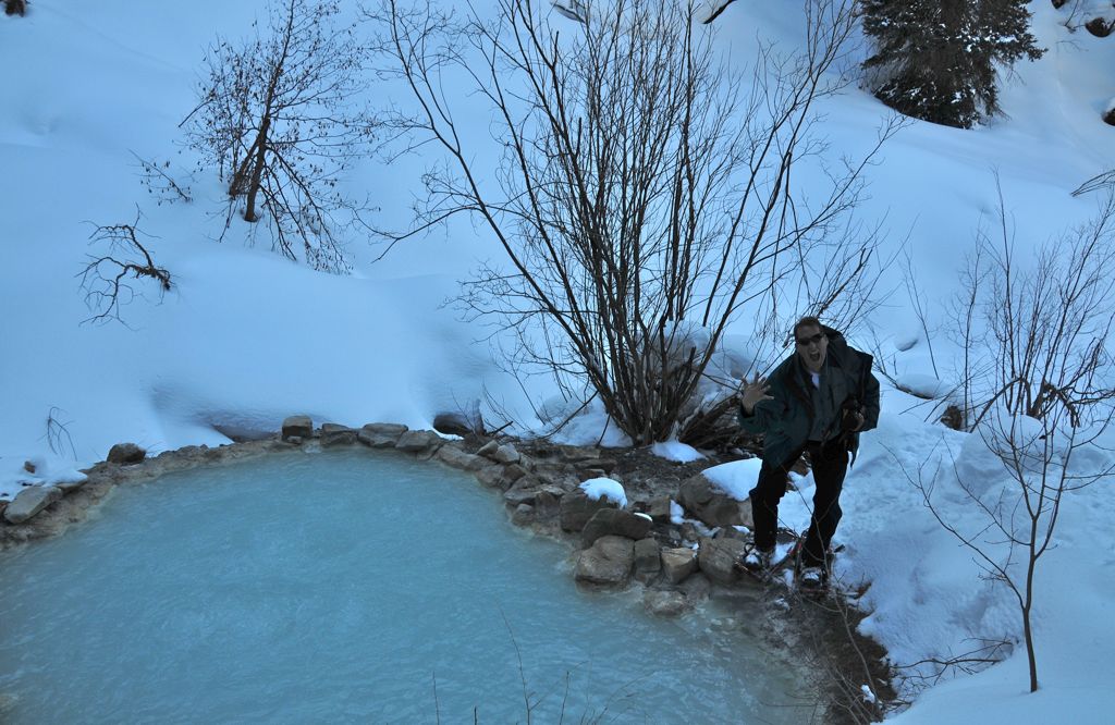 Ouuuuuuch! (Actually it was luke warm!)/