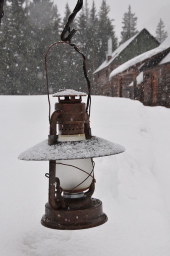One of the many lanterns
