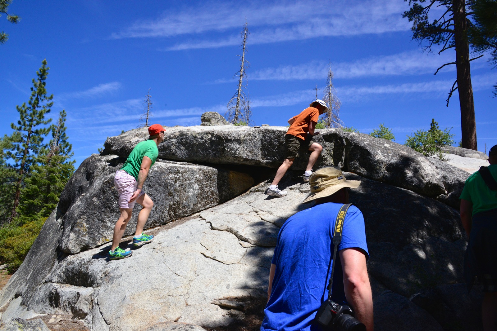 More rocks! Lets climb them too!/