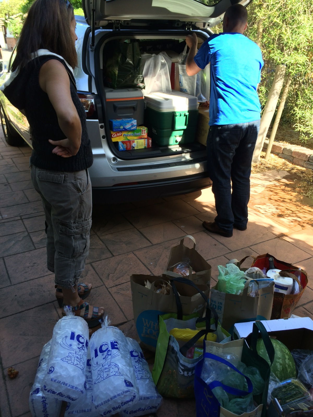 Packing 3 cars to the gill!/