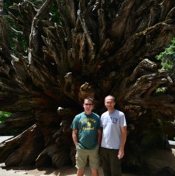 Paul & Barry and a big ass root ball/
		    