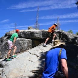 More rocks! Lets climb them too!/
		    