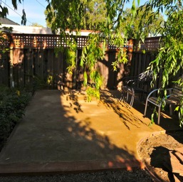 Boom! Dining patio - done!/
		    