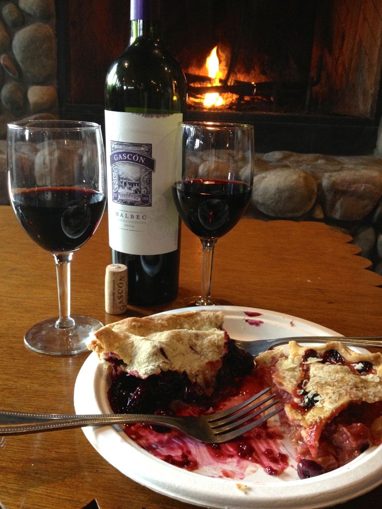 Dinner a al the little pie shop around the corner/