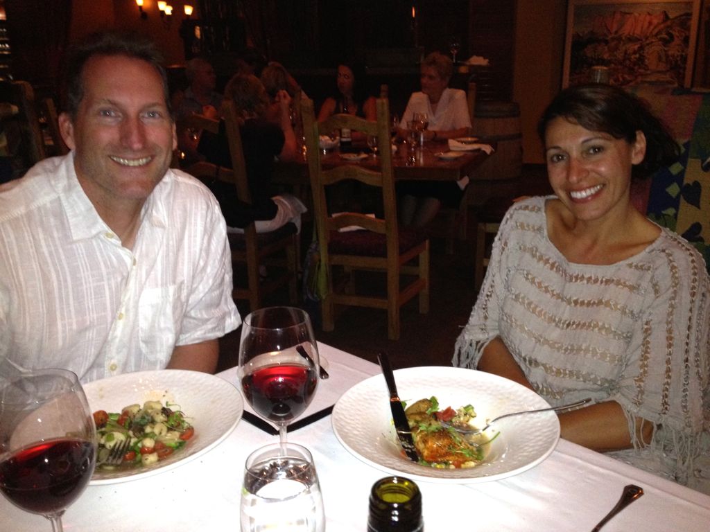 Last night dinner at Jasper... can't wait to get out!/