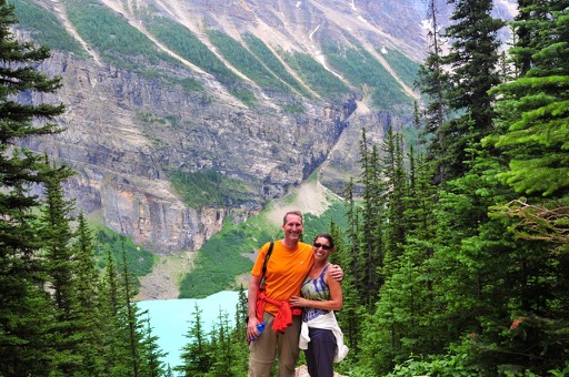 Hike to Little Beehive Tea House, Lake Louise, AL