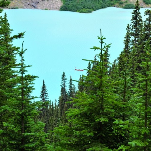 Unreal colors from the hike up to the tea house at the base of Little Beehive/
		    