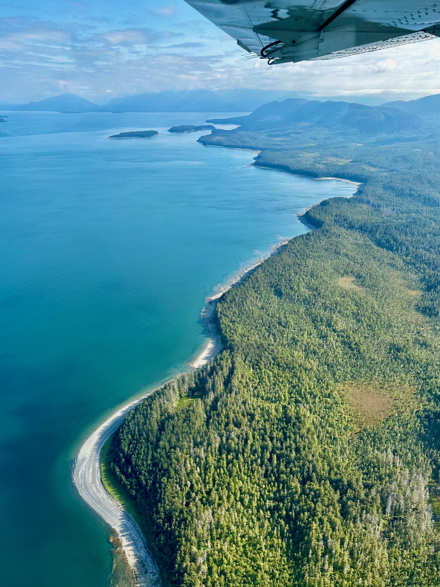 Heading to Gustavus on our way to Glacier Bay National Park/