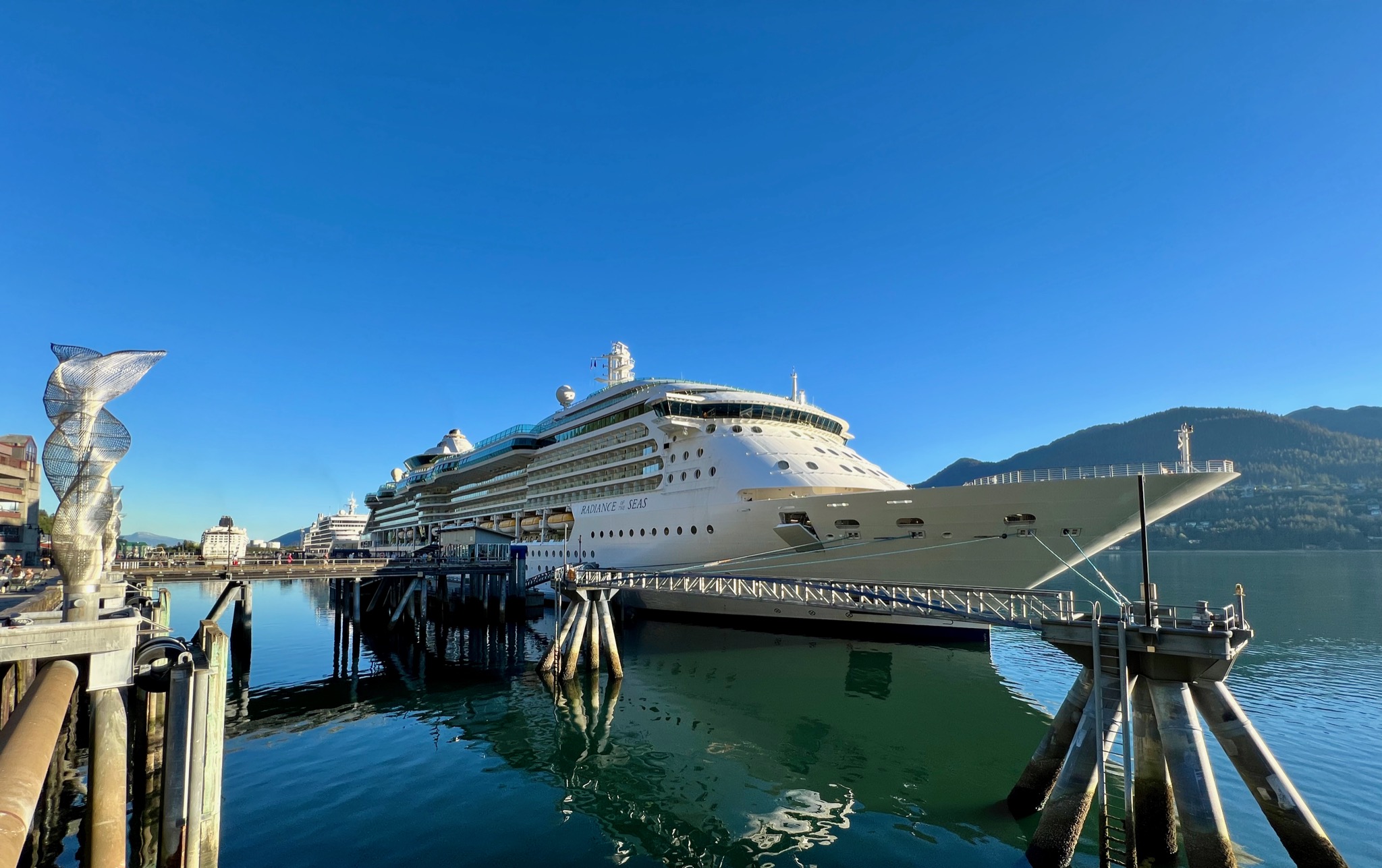 Ginormous cruise ship ruining the view/252 AK-7, Juneau, AK 99801, USA