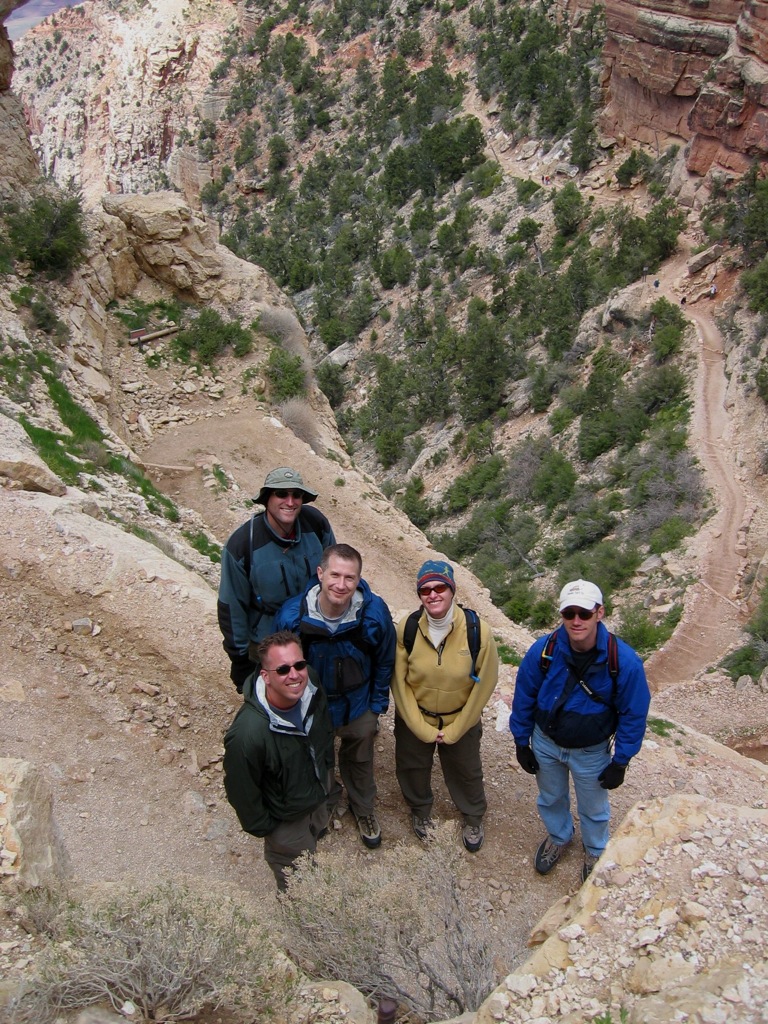 Hiking into The Canyon/