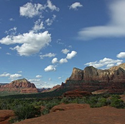 Redrocks just outside town/
		    