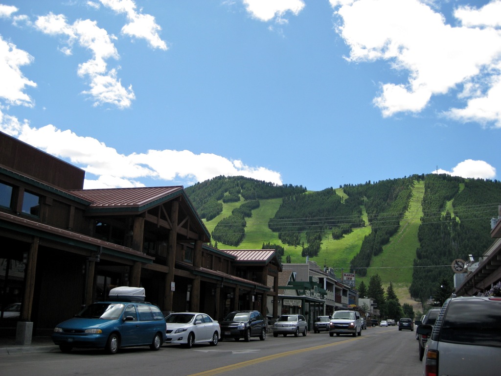 Jackson's ski slopes/