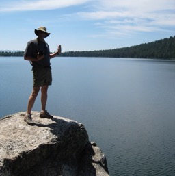 Dan on The Jumping Rock/
		    