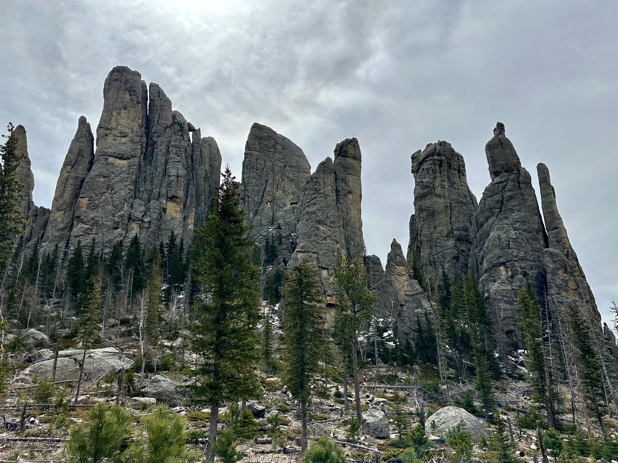 Cathedral Spires Trail - Custer State Park/