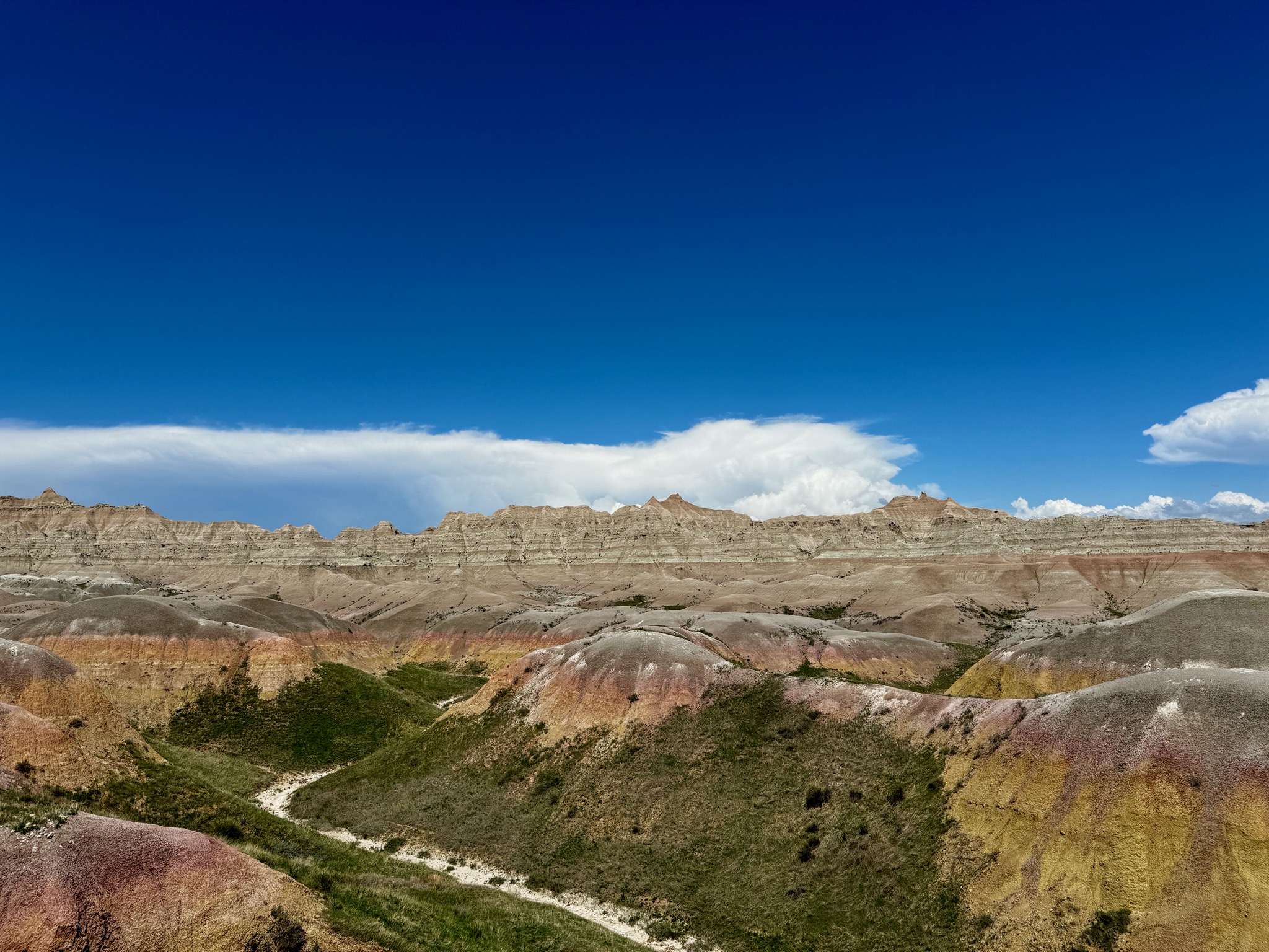 Yellow Mounds Overlook - Badlands National Park/