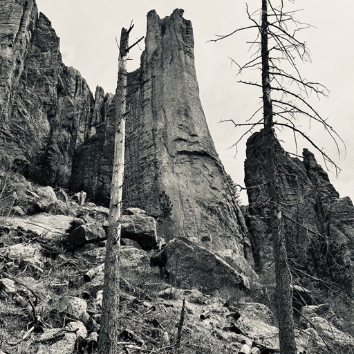 Cathedral Spires Trail - Custer State Park/
		    