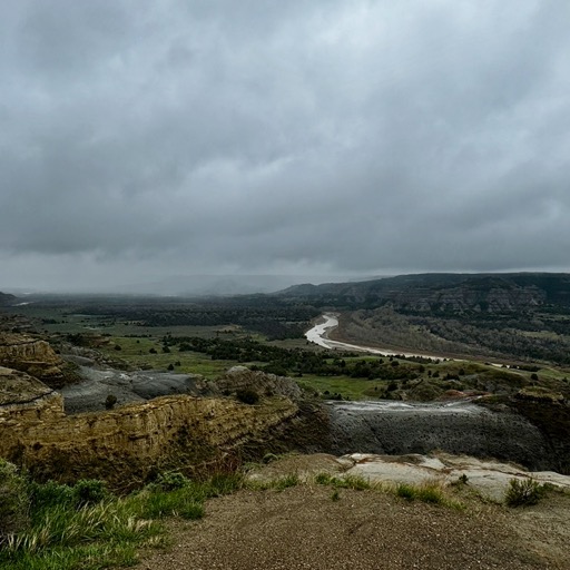 Riverbend Overlook Trail - T. Roosevelt NP, North Unit/
		    