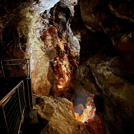 Going deep into the cave/
		    11149 US-16, Custer, SD 57730, USA