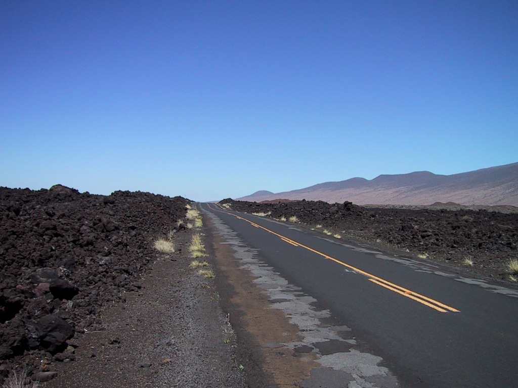 It's like driving on the moon/