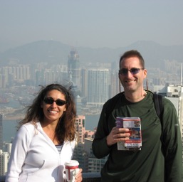 On top of Victoria Peak/
		    