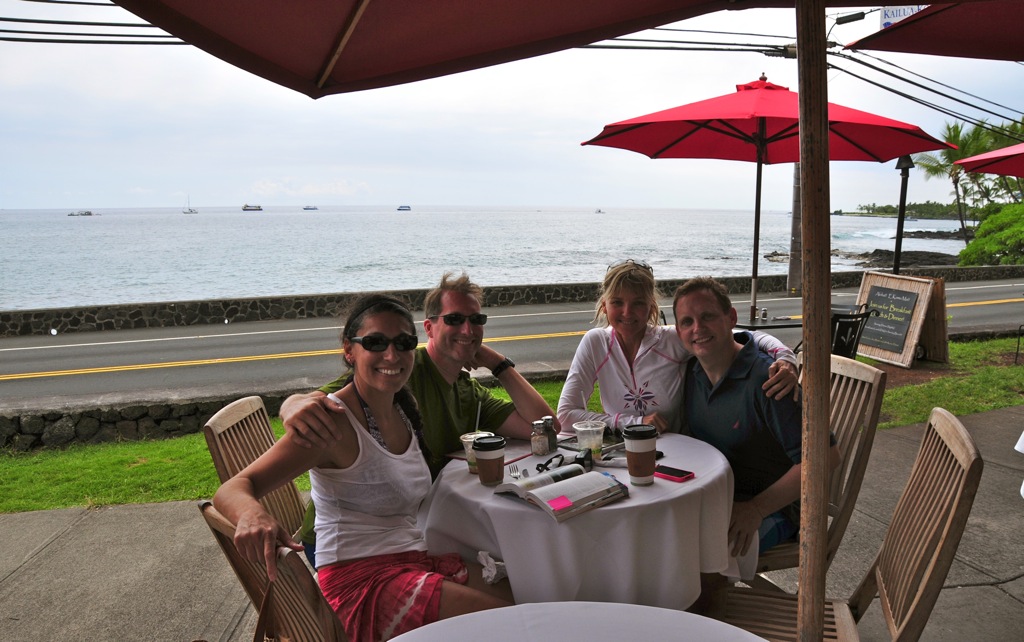 Coffee break at Island Lava Java/