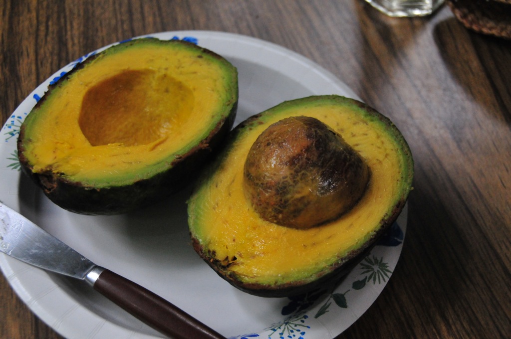 Butter avocado: a bit too buttery without s a bit of salt/