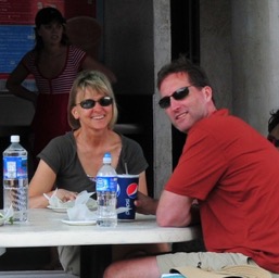 Lunch at Hapuna Beach/
		    