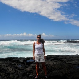 Punalu'u black sand beach /
		    