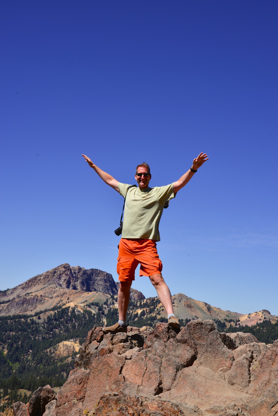 Posing with Brokeout Mountain/