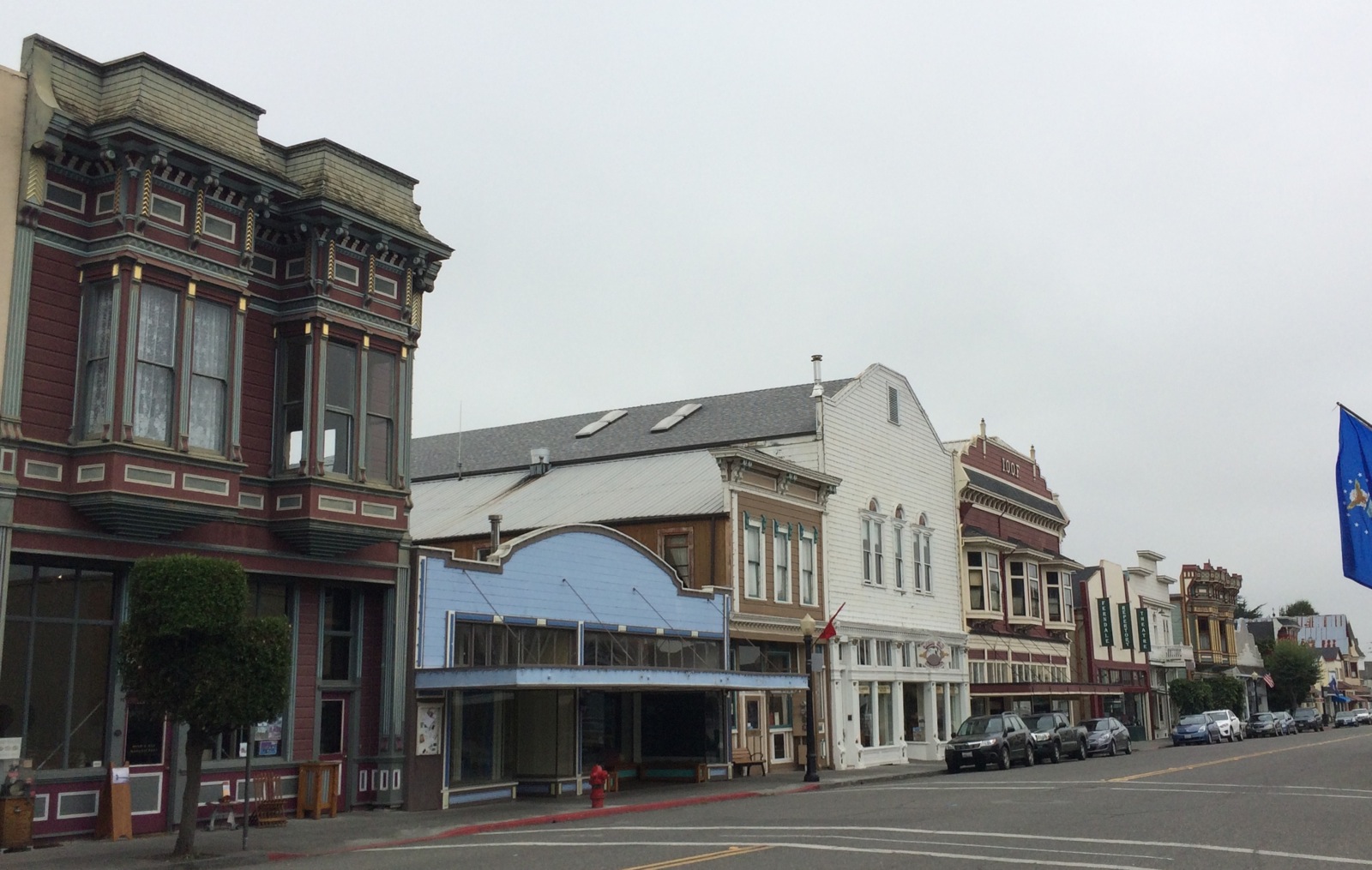 Ferndale's main drag/