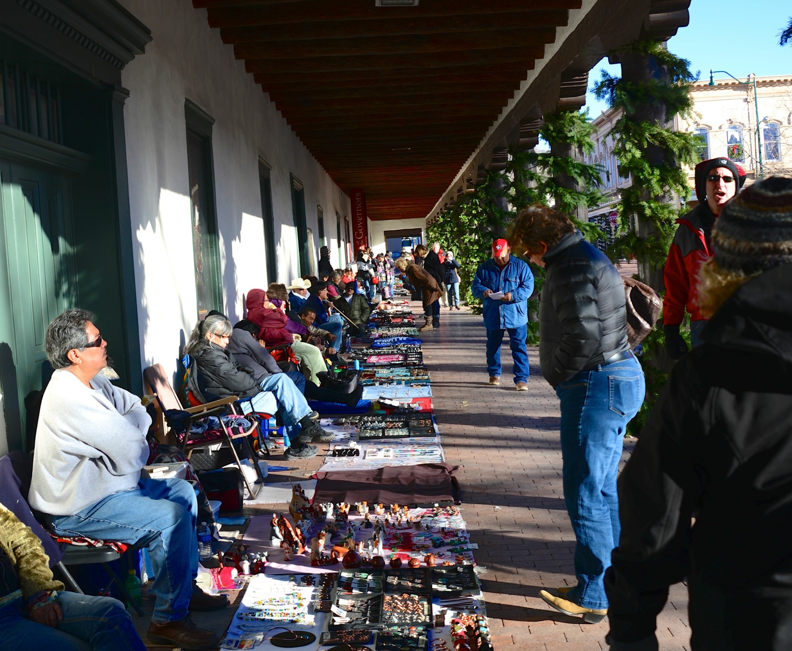 Official crafs on the histori square/