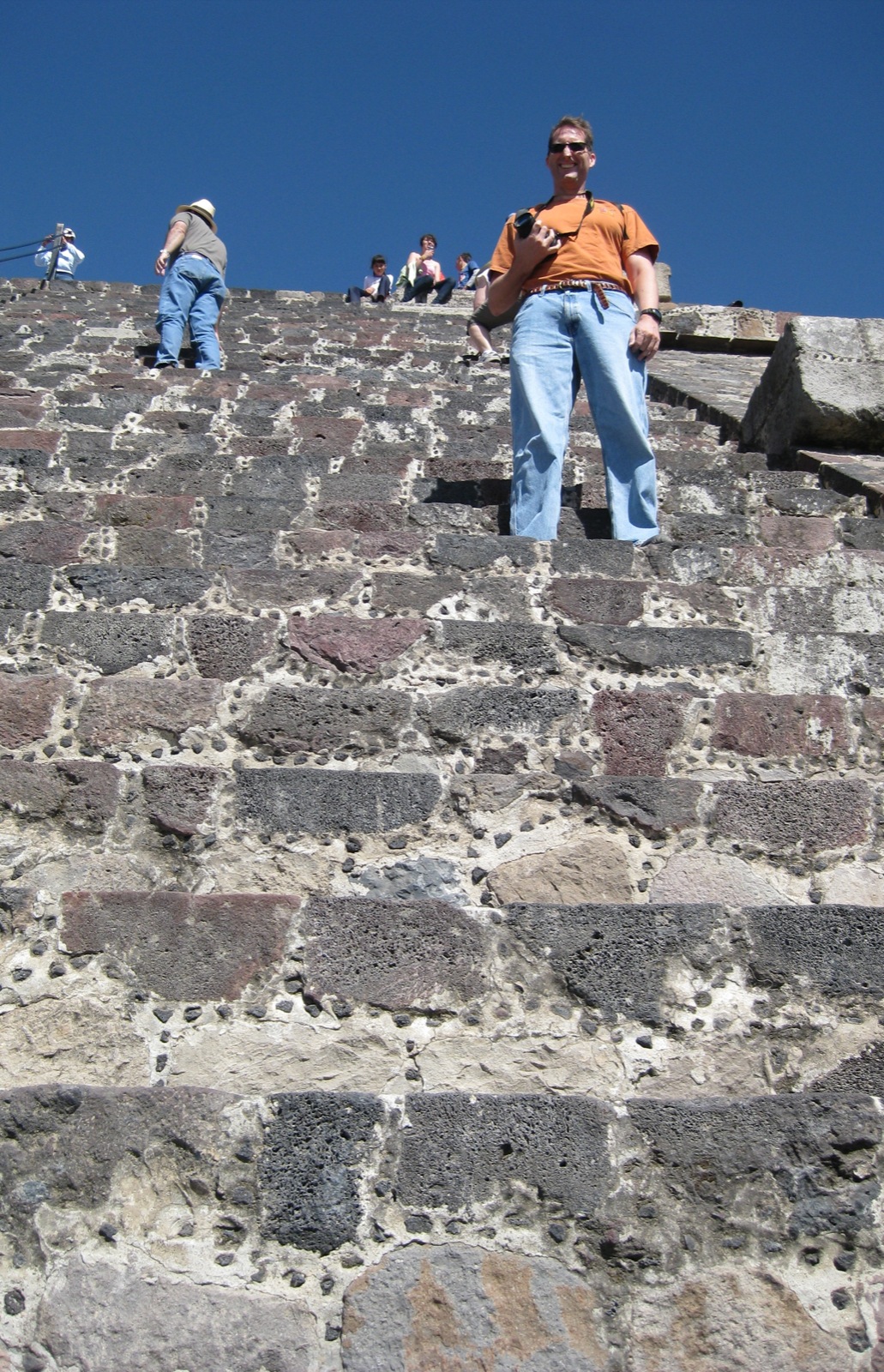 And descending was even tougher/