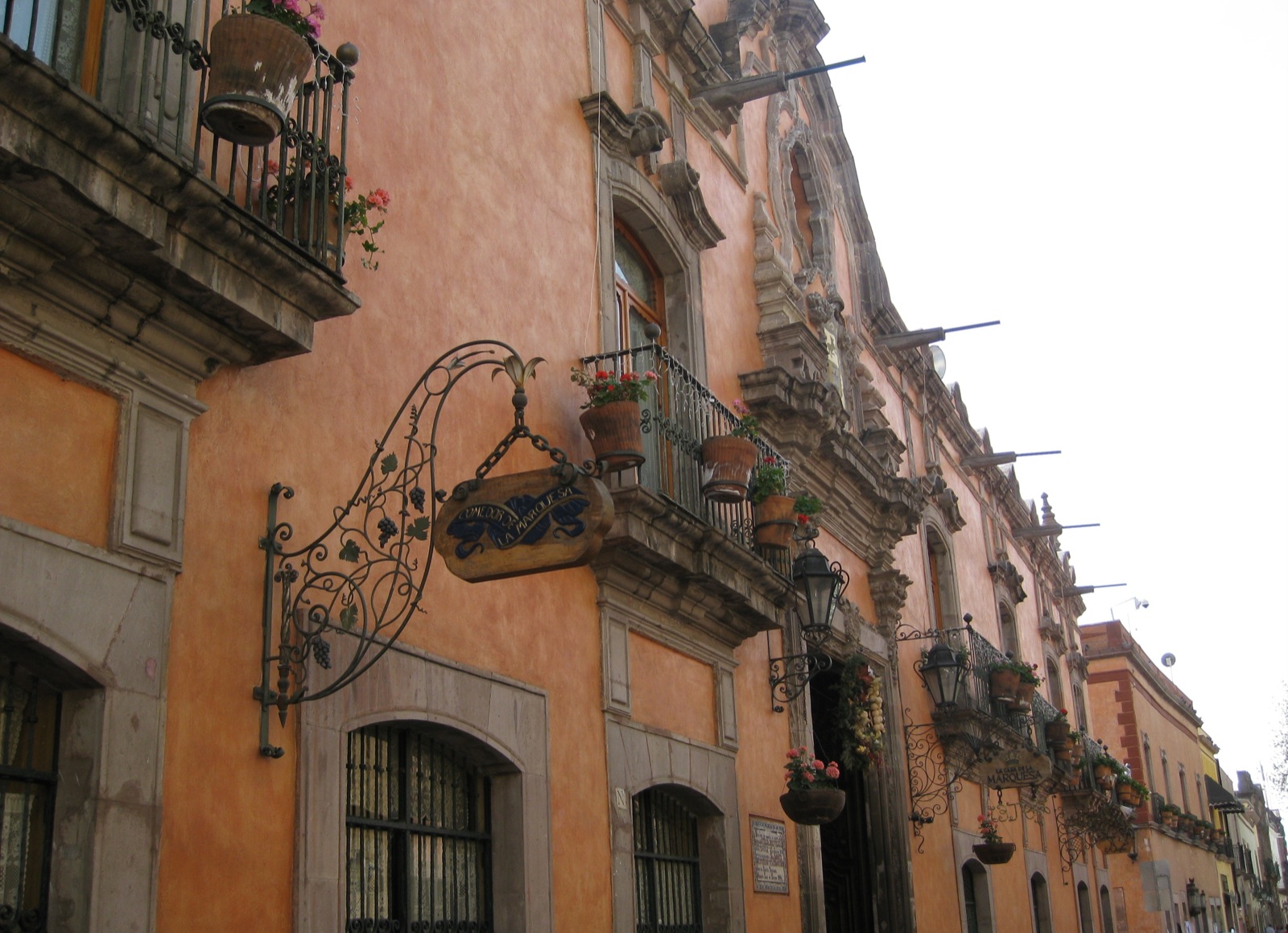 Beautiful buildings all over/