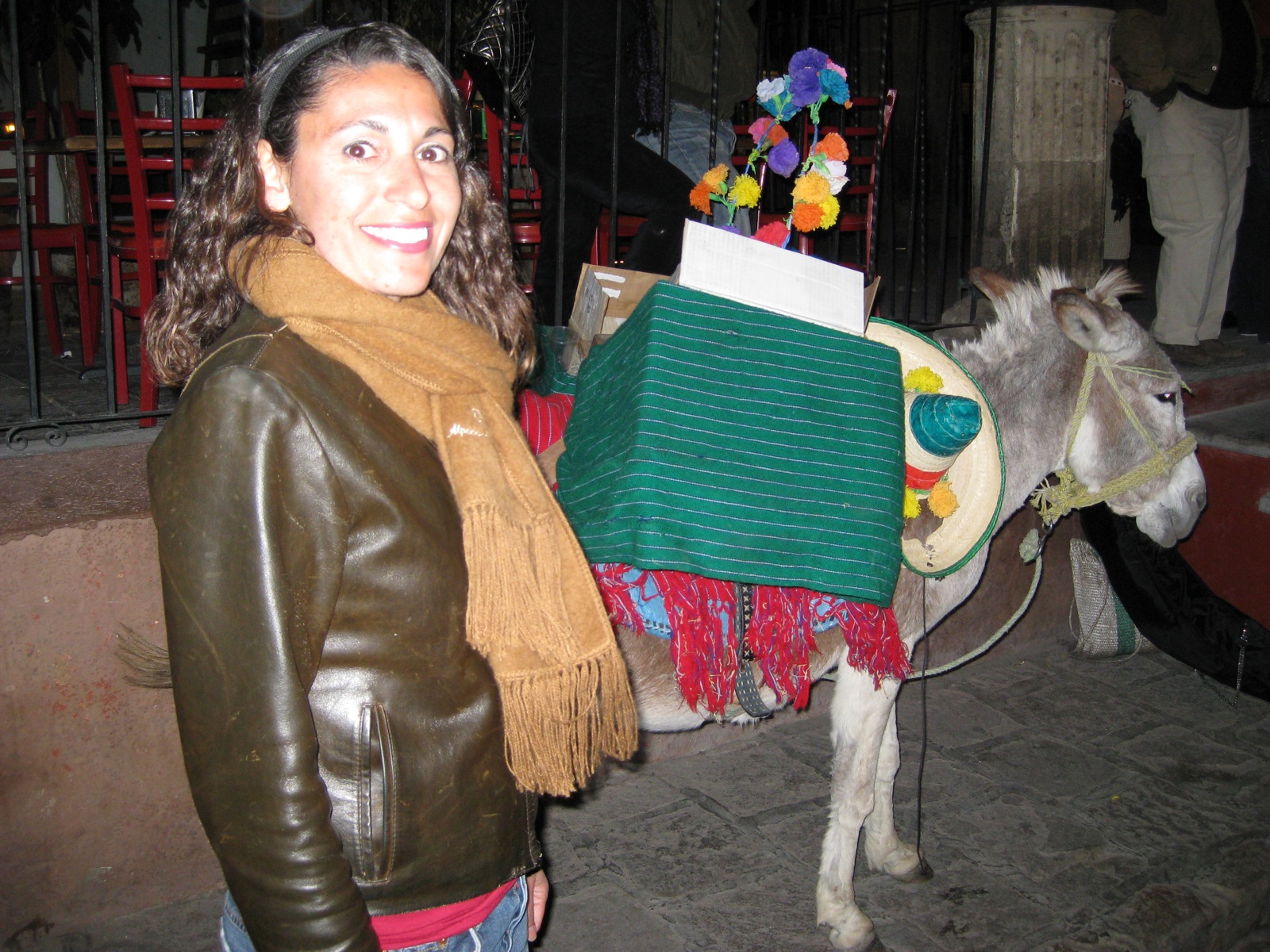 Mariachi donkey: he was moody... /
