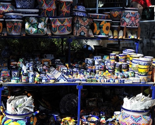 San Ángel's market