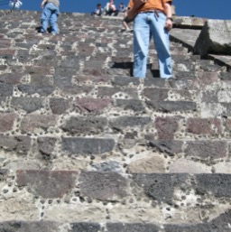 And descending was even tougher/
		    