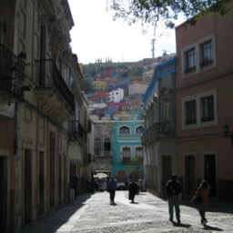 Colorful hills of Guanajuato/
		    