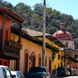 A street in Tlalpujahua/
		    