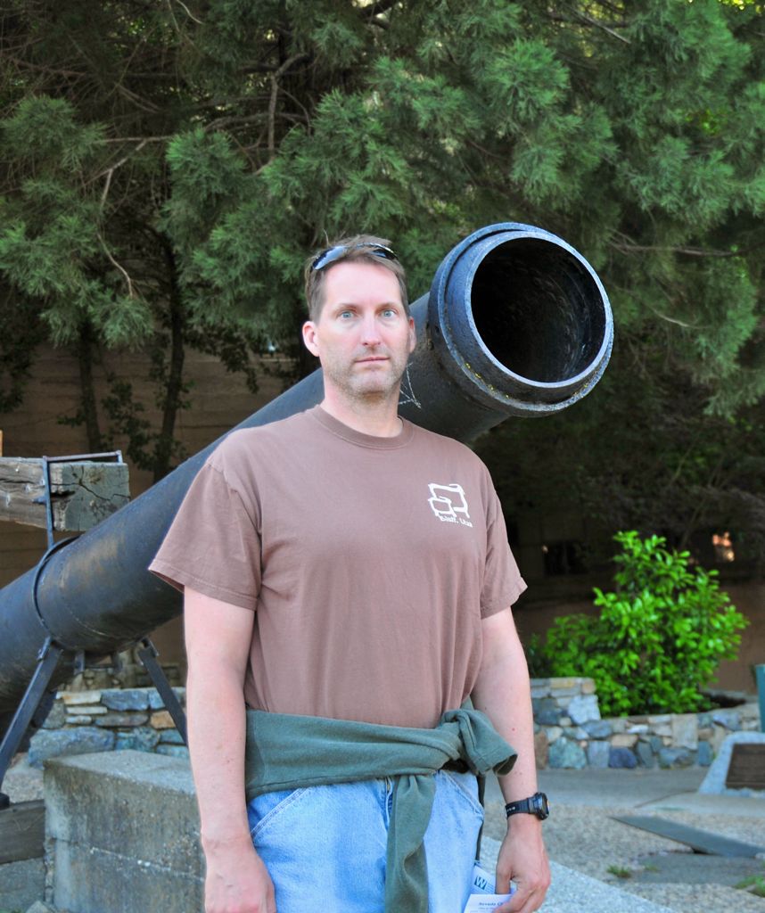 Dan scared of the canon/