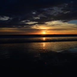A amazing sunset at Mukul/
		    