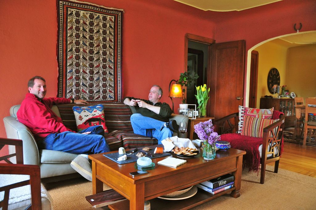 Chris & Dan solving world's problems!/