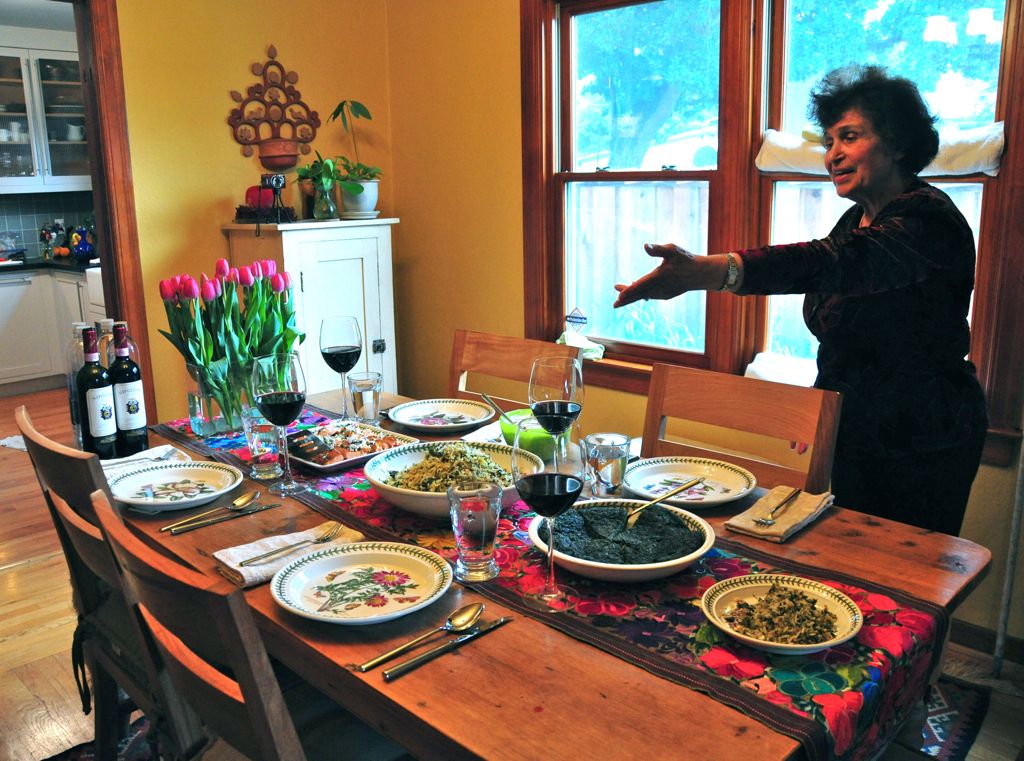 Mom bossing us around/