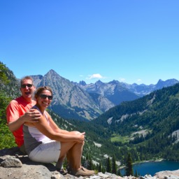 Ann Lake in the background... and still not the summit/
		    