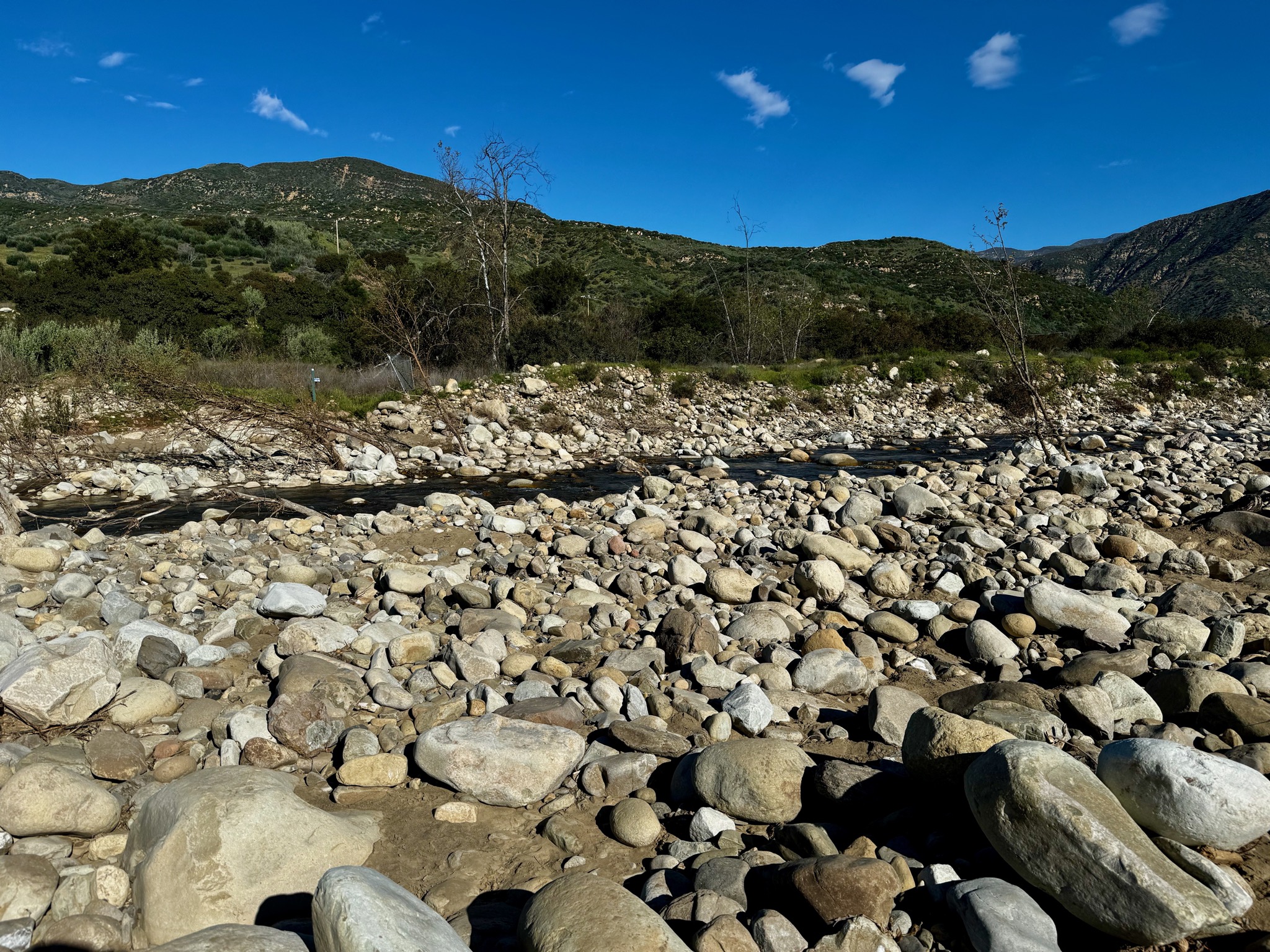 Crazy rocky start to our hike/1290 Meyer Rd, Ojai, CA 93023, USA