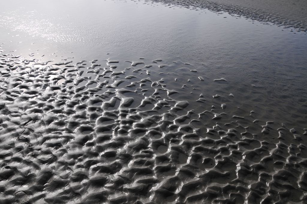 Funky sand patterns/