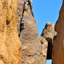 Crack climbers/
		    