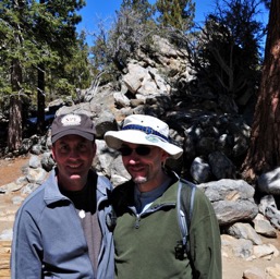 Barry with his NPF cap, and Paul with the logo ironed to his floppy - go NPF, go!/
		    